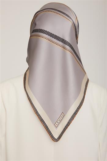 Armine İpek Eşarp 2023 Kış 8833-38 Twill