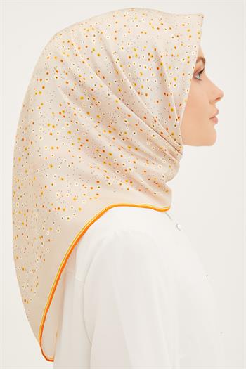 Armine İpek Eşarp 2023 Yaz 8900-01 Twill