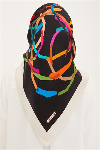 Armine İpek Eşarp 2023 Yaz 8902-05 Twill