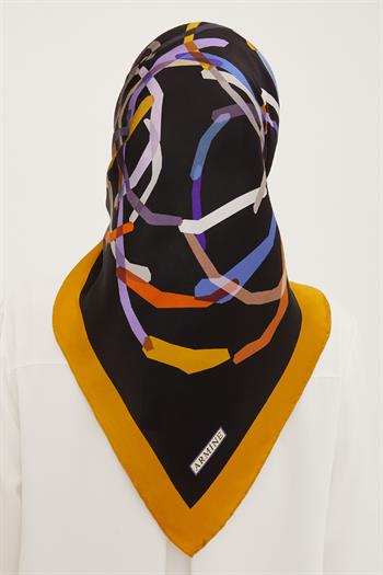 Armine İpek Eşarp 2023 Yaz 8902-38 Twill