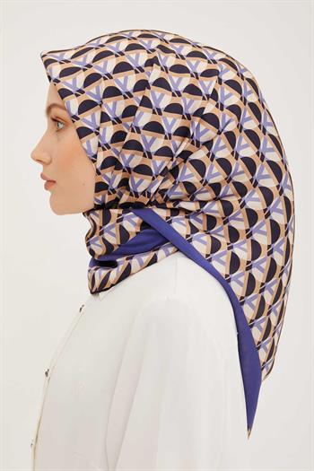 Armine İpek Eşarp 2023 Yaz 8903-34 Twill