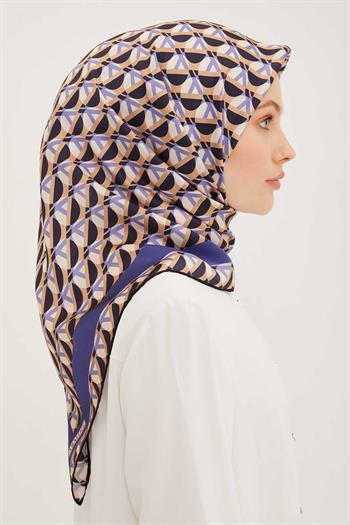 Armine İpek Eşarp 2023 Yaz 8903-34 Twill