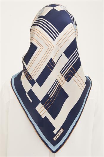 Armine İpek Eşarp 2023 Yaz 8910-01 Twill