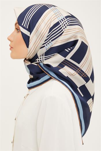 Armine İpek Eşarp 2023 Yaz 8910-01 Twill