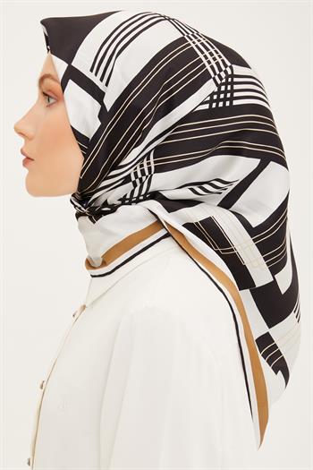 Armine İpek Eşarp 2023 Yaz 8910-09 Twill