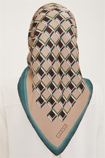 Armine İpek Eşarp 2023 Yaz 8913-07 Twill