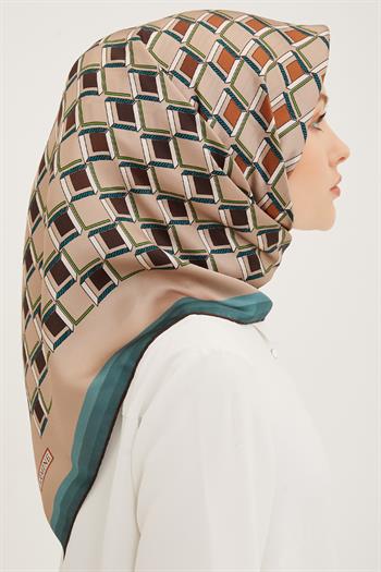 Armine İpek Eşarp 2023 Yaz 8913-07 Twill