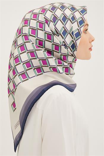 Armine İpek Eşarp 2023 Yaz 8913-31 Twill