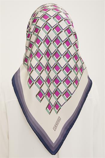Armine İpek Eşarp 2023 Yaz 8913-31 Twill