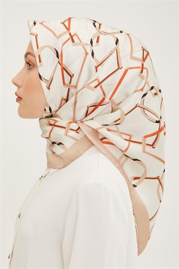 Armine İpek Eşarp 2023 Yaz 8916-53 Twill