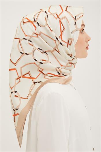 Armine İpek Eşarp 2023 Yaz 8916-53 Twill