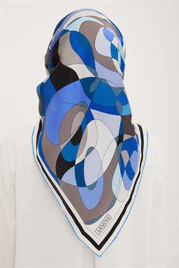 Armine İpek Eşarp 2023 Yaz 8926-36 Twill