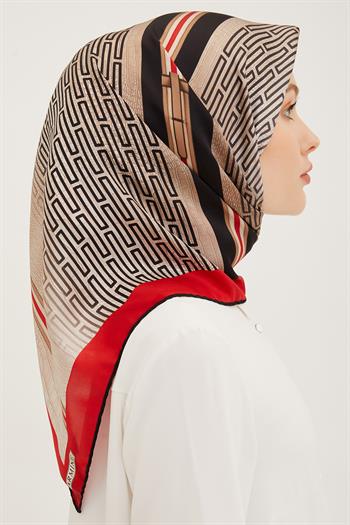 Armine İpek Eşarp 2023 Yaz 8930-01 Twill
