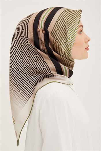 Armine İpek Eşarp 2023 Yaz 8930-02 Twill