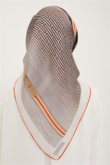 Armine İpek Eşarp 2023 Yaz 8930-35 Twill