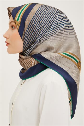Armine İpek Eşarp 2023 Yaz 8930-38 Twill