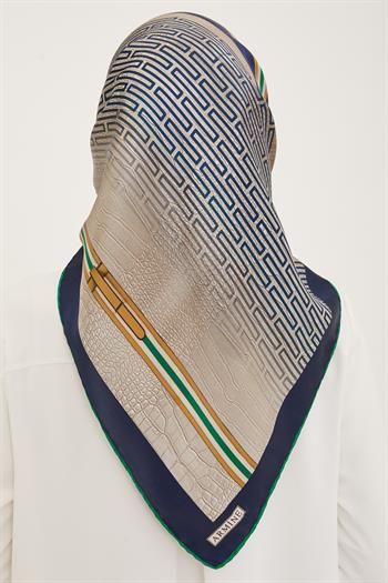 Armine İpek Eşarp 2023 Yaz 8930-38 Twill