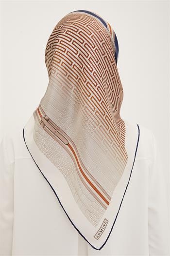 Armine İpek Eşarp 2023 Yaz 8930-53 Twill