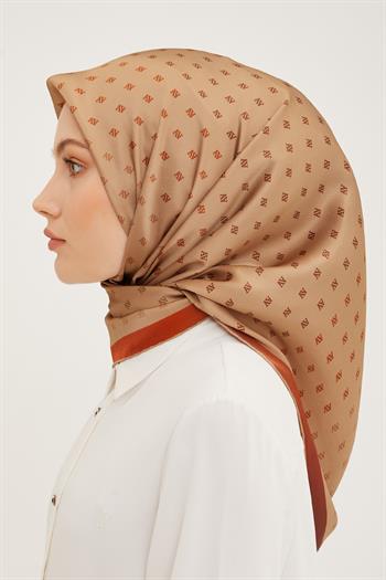 Armine İpek Eşarp 2023 Yaz 8936-33 Twill