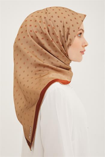 Armine İpek Eşarp 2023 Yaz 8936-33 Twill