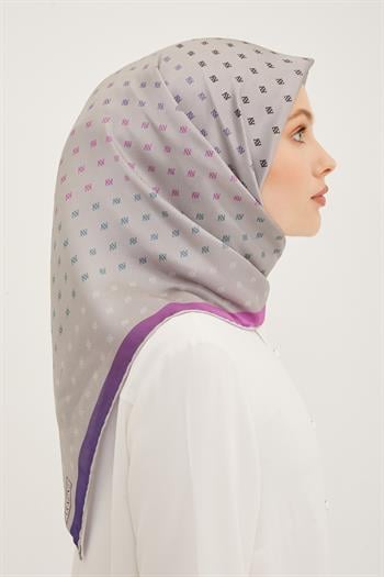 Armine İpek Eşarp 2023 Yaz 8936-37 Twill
