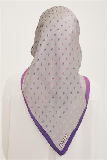 Armine İpek Eşarp 2023 Yaz 8936-37 Twill