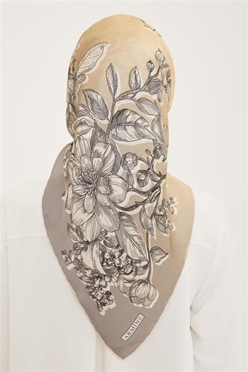 Armine İpek Eşarp 2023 Yaz 8938-22 Twill