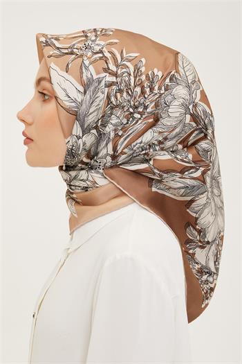 Armine İpek Eşarp 2023 Yaz 8938-31 Twill