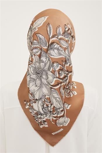 Armine İpek Eşarp 2023 Yaz 8938-31 Twill