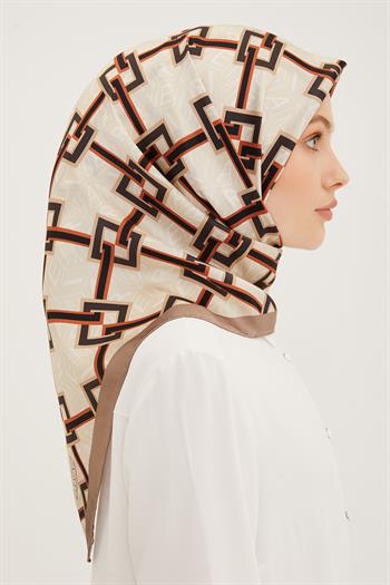 Armine İpek Eşarp 2023 Yaz 8940-01 Twill