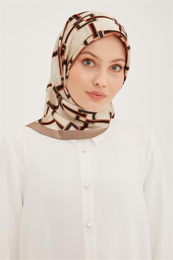 Armine İpek Eşarp 2023 Yaz 8940-01 Twill