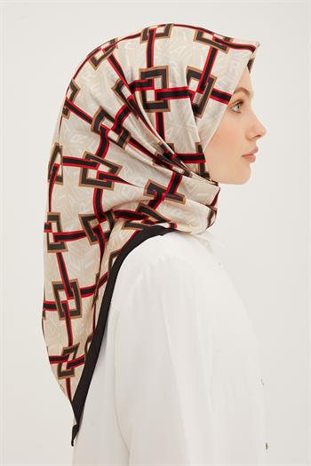 Armine İpek Eşarp 2023 Yaz 8940-07 Twill
