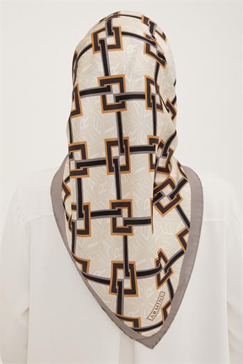 Armine İpek Eşarp 2023 Yaz 8940-08 Twill