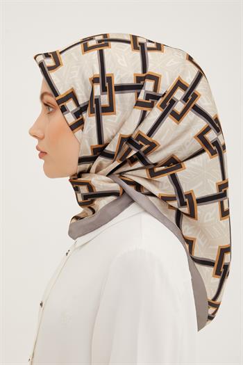 Armine İpek Eşarp 2023 Yaz 8940-08 Twill