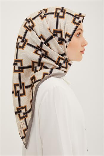 Armine İpek Eşarp 2023 Yaz 8940-08 Twill