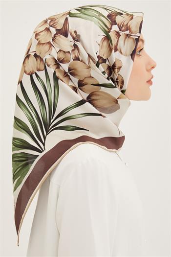 Armine İpek Eşarp 2023 Yaz 8946-01 Twill