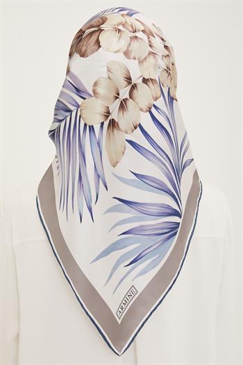 Armine İpek Eşarp 2023 Yaz 8946-31 Twill