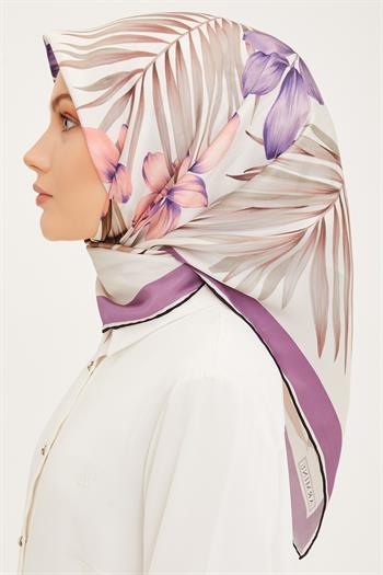 Armine İpek Eşarp 2023 Yaz 8946-35 Twill