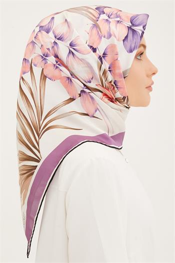 Armine İpek Eşarp 2023 Yaz 8946-35 Twill