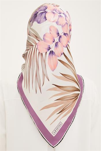 Armine İpek Eşarp 2023 Yaz 8946-35 Twill