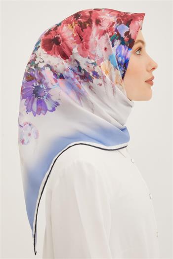 Armine İpek Eşarp 2023 Yaz 8949-34 Twill