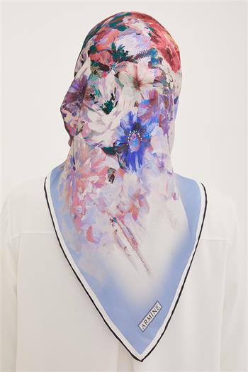 Armine İpek Eşarp 2023 Yaz 8949-34 Twill