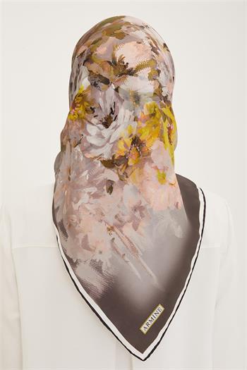 Armine İpek Eşarp 2023 Yaz 8949-55 Twill