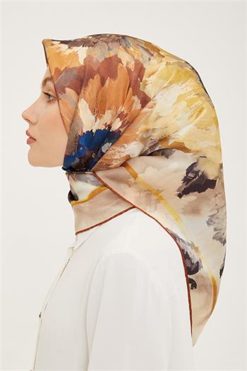 Armine İpek Eşarp 2023 Yaz 8951-03 Twill