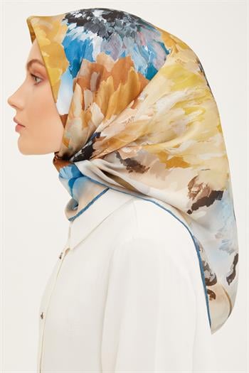 Armine İpek Eşarp 2023 Yaz 8951-04 Twill