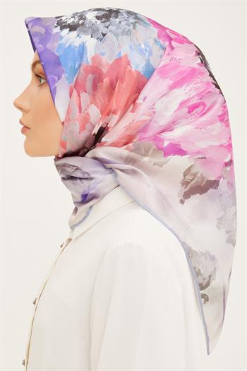 Armine İpek Eşarp 2023 Yaz 8951-34 Twill