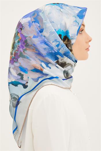 Armine İpek Eşarp 2023 Yaz 8951-38 Twill