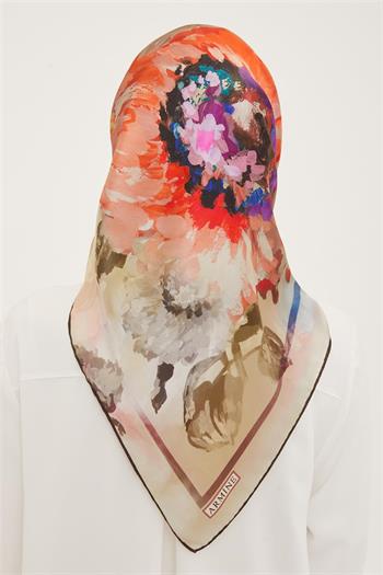 Armine İpek Eşarp 2023 Yaz 8951-51 Twill