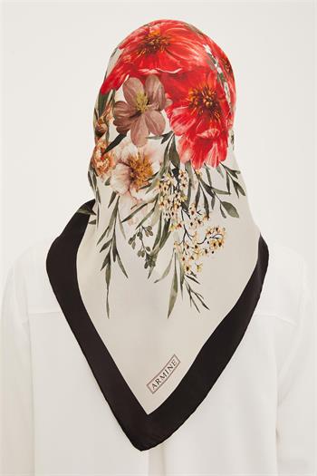 Armine İpek Eşarp 2023 Yaz 8952-02 Twill