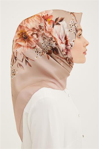 Armine İpek Eşarp 2023 Yaz 8952-11 Twill